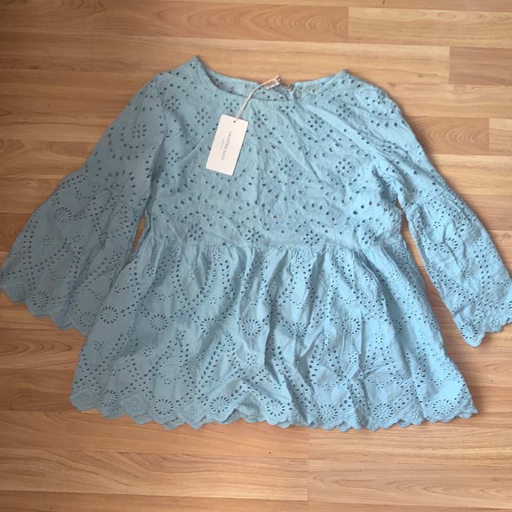 Valentina Naldi | Eyelet top size wide sleeve medium